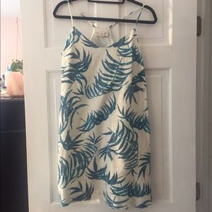 Loft Palm Print Sundress